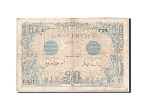 Billet france francs 20 - 20, francs,