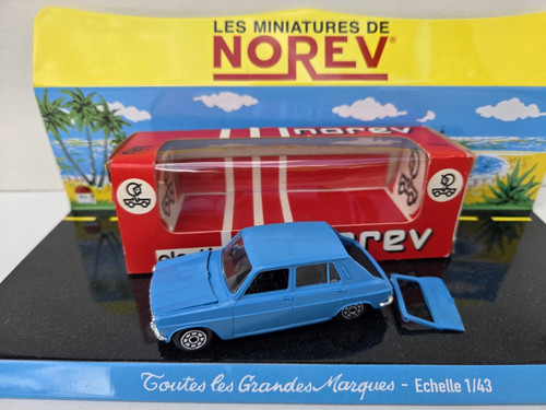 Norev simca 1100 bleu boite - en,