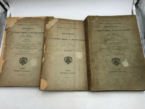 [Transsaharien]:Documents