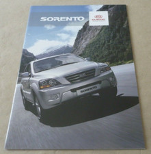 2006 KIA SORENTO 4X4 Catalogue Brochure 28p Prospekt Folder Prospectus French