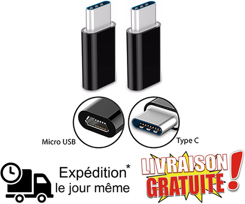Lot adaptateurs usb 1 - 2, type