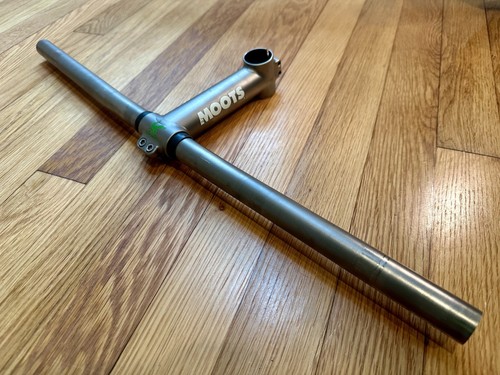 Moots titanium stem - titanium,