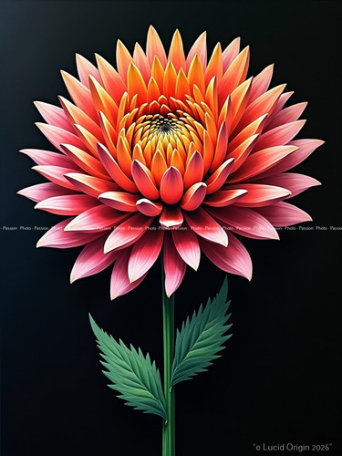 Photo fleurs artistiques - a4,