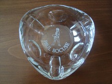 PAUL BOCUSE  .  CENDRIER EN VERRE DE REIMS . . TBE