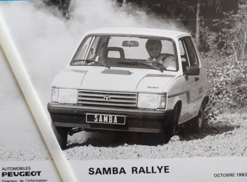 Photo presse peugeot samba - peugeot,