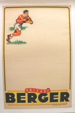 AFFICHE ANCIENNE BERGER