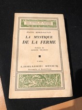 jeanne bemer-sauvan, la mystique de la ferme, 1933