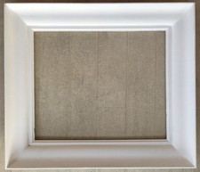 Cadre type Montparnasse blanc format 8F pour tableau peinture 46x38cm