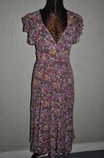 ROBE LONGUE MOUSSELINE FLEURIE