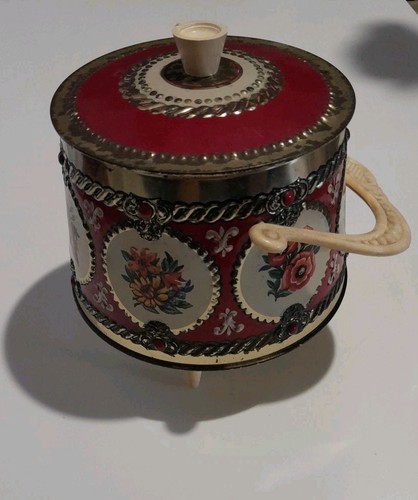 Bonbonnière antique métal - bonbonnière,