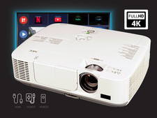 Professionnel 3LCD Projecteur 3100 Lumens Full HD - Similaire À Viewsonic PA503W