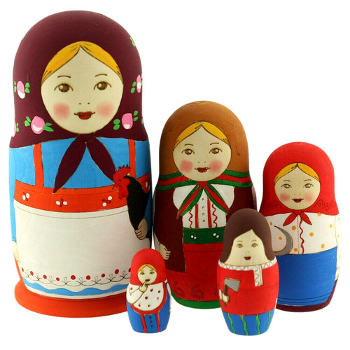 Poupee russe classique - poupee,