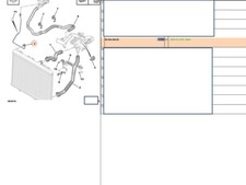 Tuyau de retour d'eau vase