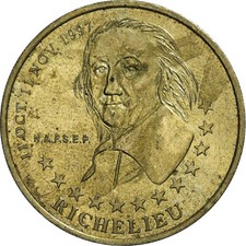 France, Euro, Tours et de Touraine - Richelieu, 1997, SS