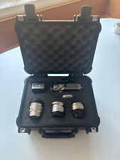 Appareil photo Contax G2 avec flash TLA 200 et objectif Planar 2/35