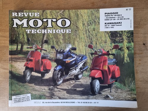 Revue technique moto piaggo - revue,