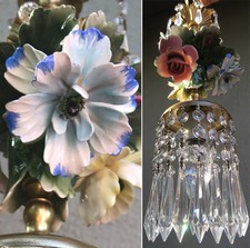 Porcelain ceiling chandelier - porcelain,