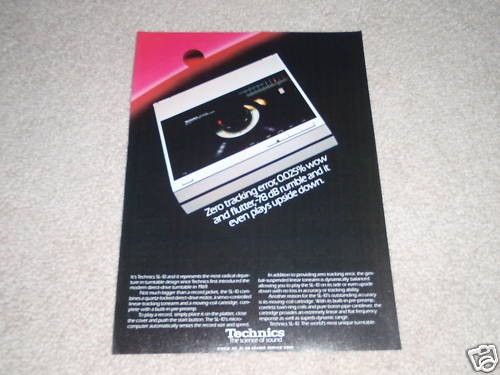 Technics platine ad - sl-10,