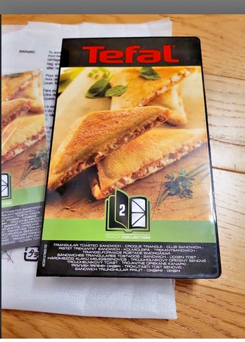 Tefal plaques croque triangle - plaques,