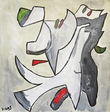 Peinture à l'huile abstraite