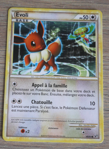 Carte pokémon evoli - pokémon, :
