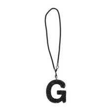 Lettre g Métal/Strass
