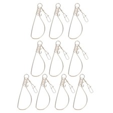  10 Pcs Boucle De Contrôle Des Poissons Matériel Pêche Peche Accessoire Vitesses