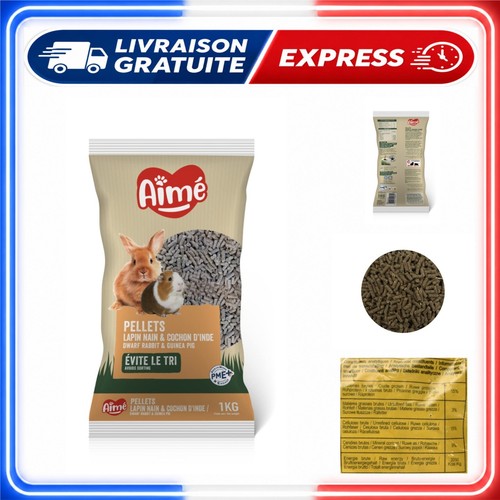 Aimé granulés lapin nain - granulés, et