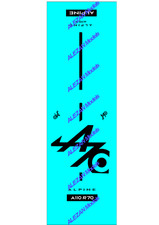 ALEZAN MODELS . ALPINE A110 R70 . 1/43 . 1/32 . 1/24 . 1/18 . 1/64 .