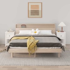 2x Tables de Chevet Blanc