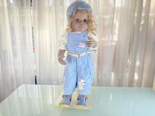 Poupée d'artiste vinyle poupée de collection 64 cm.  Excellent état