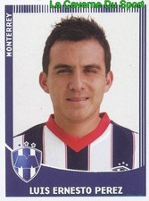 166 LUIS PEREZ MEXICO CF.MONTERREY PRIMERA DIVISION APERTURA 2010 PANINI