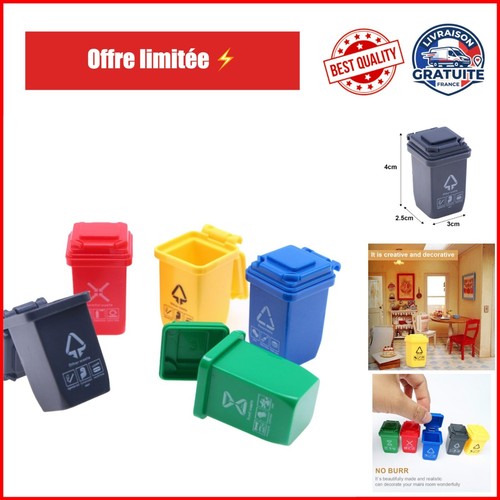Mini poubelle pièces - mini, 5