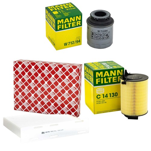 Jeu filtres huile à - de,