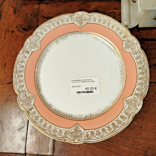 Assiettes plates service - assiettes, de