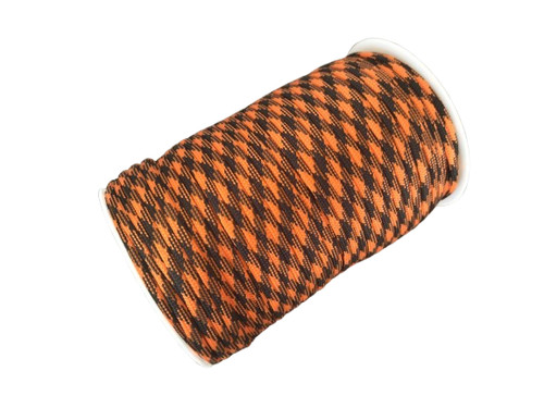 Paracorde noir orange 100m - paracorde,