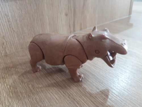 Playmobil hippopotames brown - hippopotames,