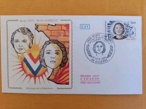 France 1983 fdc cef - 1983, renÉe