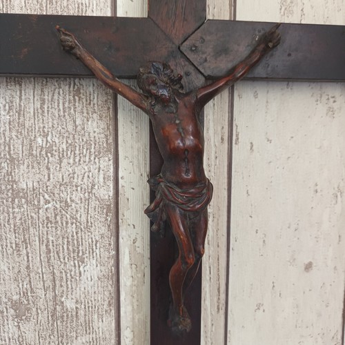 Christ ancien bois - ancien, en