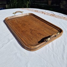 Plateau De Service Ancien Bois