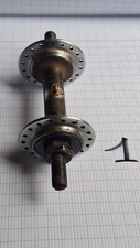 ANCIEN AXE DE ROUE AVANT  VELO BICYCLE  VINTAGE CYCLE OLD BIKE 