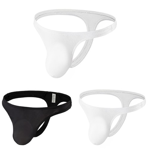 String homme fin transparent