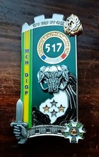insigne numéroté promotion ensoa saint maixent MCH DIOP 517°RT omlt afghanistan