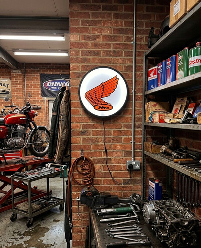 Enseigne honda moto - honda, vintage