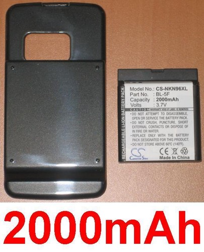 Coque batterie 2000mah type - +,