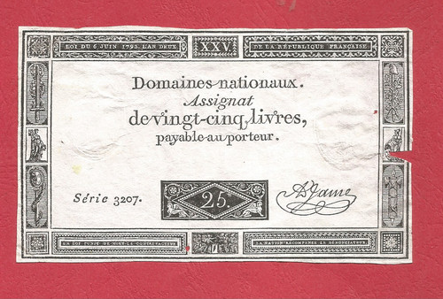 Assignat livres 6 juin - assignat,