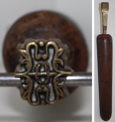 Beautiful gilding iron - beautiful,