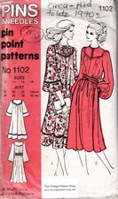 1970s Vintage Couture Motif