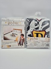 Parure Housse de Couette Harry Potter 2 Personnes 200x200 + 2 Taies Coton