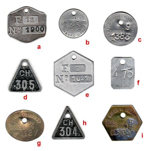 Lot jetons mineur - lot,